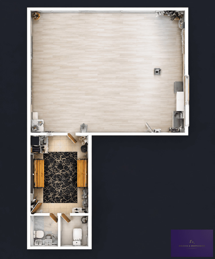 LOKAL USŁUGOWO-HANDLOWY 56,1 m² | CENTRUM GOLENIOWA | BARNIMA I 1 - Widok 3