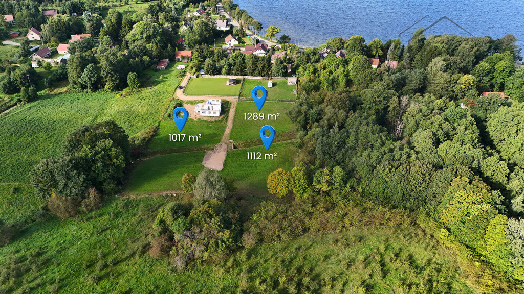 Działki budowlane z WZ 1017-1289m² Piaski k. Ełku - Widok 2