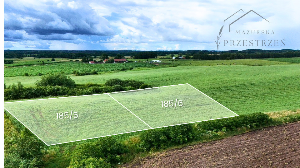 Działki budowlane 3020 m²/Krzywe/Mazury/Jezioro - View 2