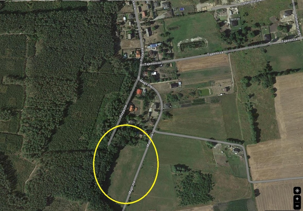Działki 9-14 ar Łagodzin - Widok 3