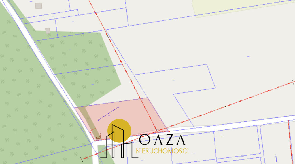 Działka z pozwoleniem na budowę Cerkiewnik - Widok 4