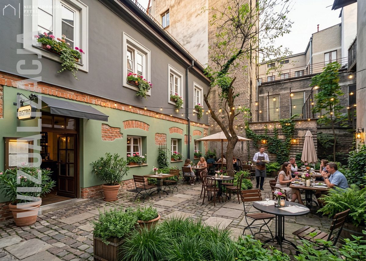 Lokal 92,65 m² z ogródkiem w miejscu kultowego Kla