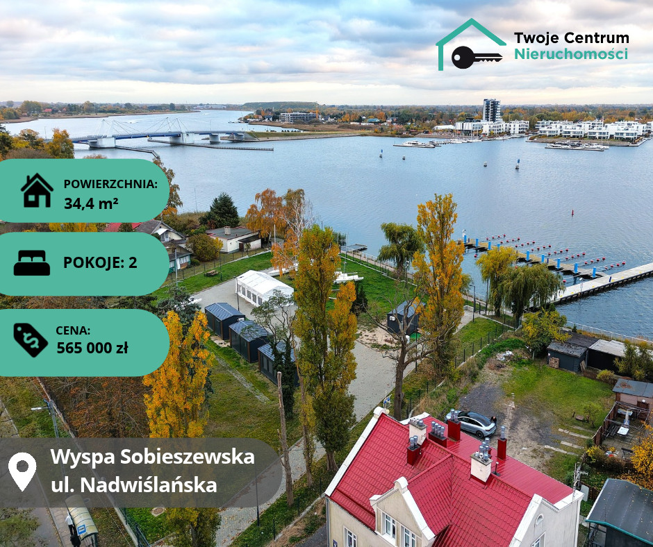 2 pokojowe mieszkanie blisko morza | Wyspa Sobieszewska - Gdańsk