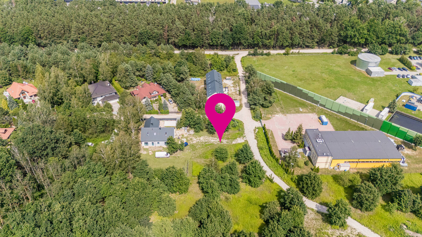 Działka budowlana 1237 m² – Solec / MPZP - Widok 3