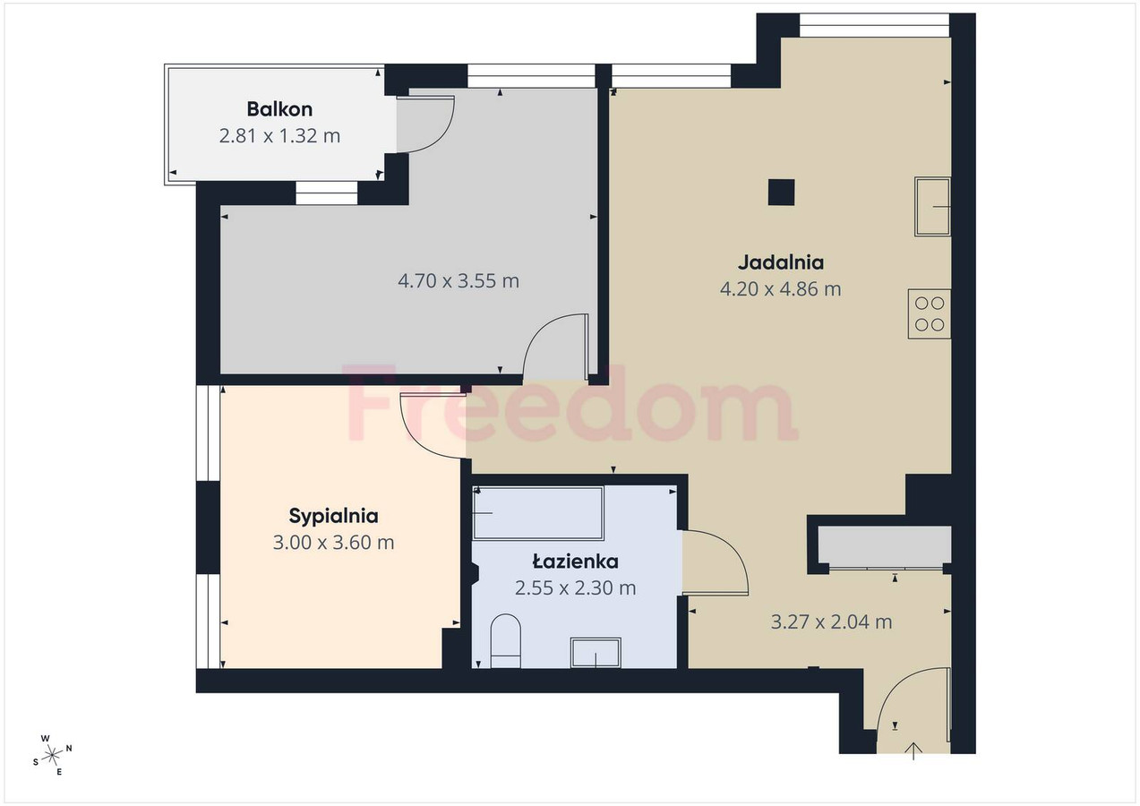 Apartment in Kraków, Bronowice Wielkie, Prądnik Biały - Widok 5