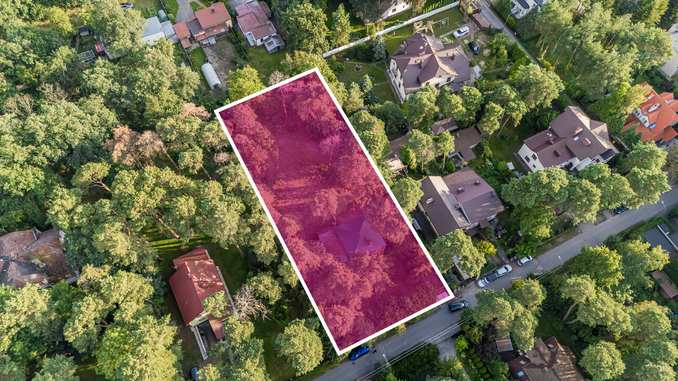 Komorów | Działka 2245 m² | MPZP - Widok 2