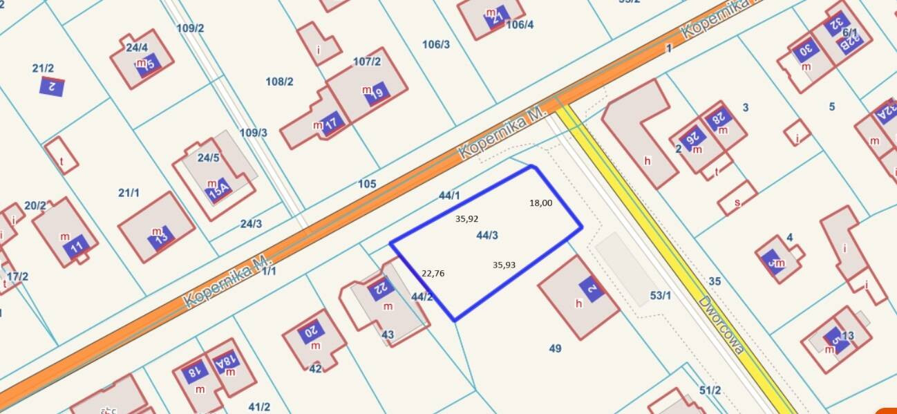 Działka pod dom + usługi | Dworcowa/Kopernika NDM - Widok 5