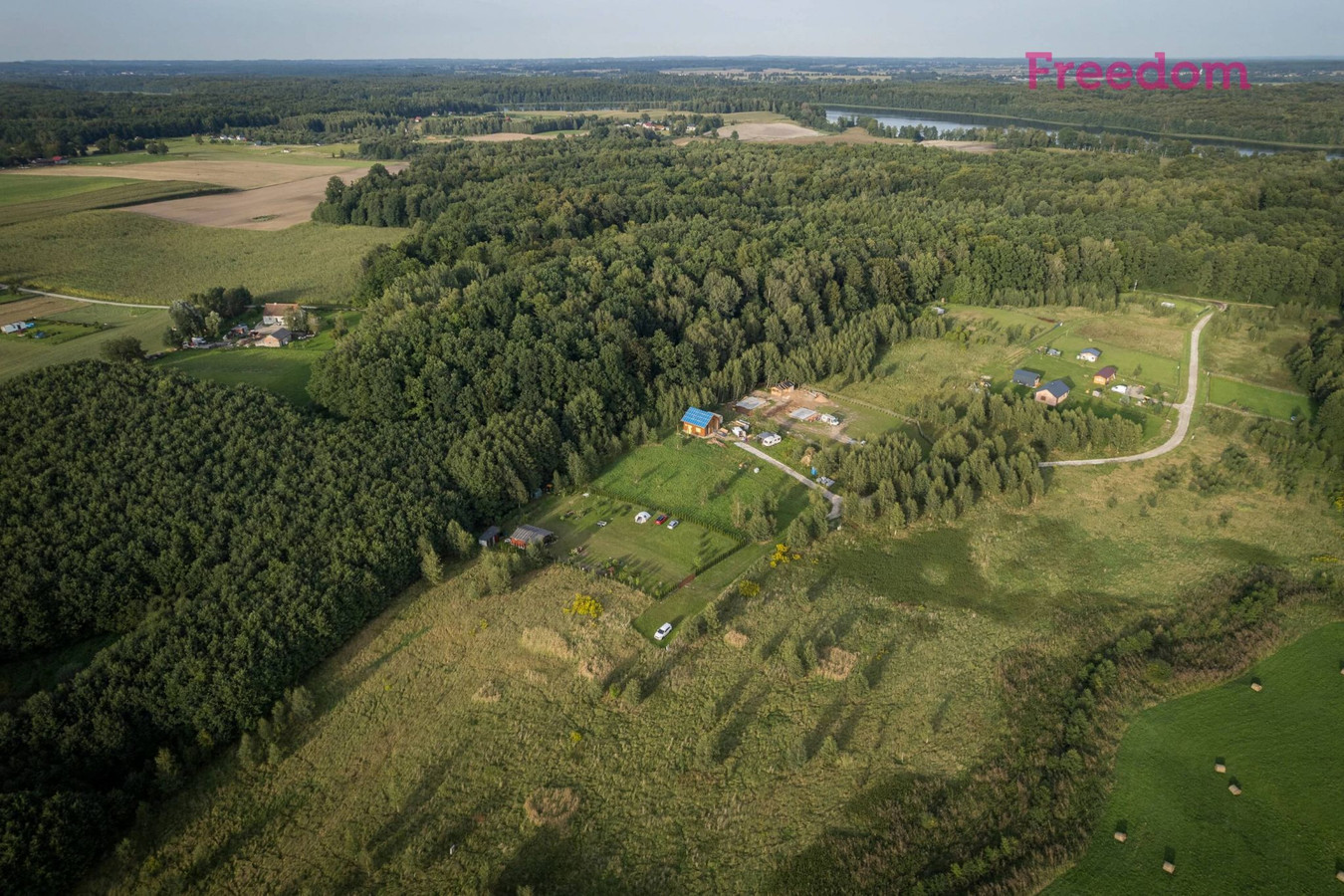 Wyjątkowa działka przy jeziorze Ruda Woda – Twój azyl w Dziśnitach - Widok 5