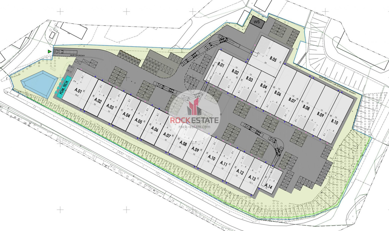 Magazyn SBU w Sosnowcu 1000 m² - 0% prowizji - Widok 4
