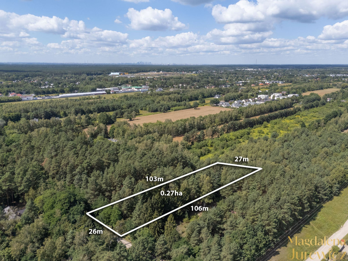 Wyjątkowa działka 2680 m² na Twój wymarzony dom w Wiązownie - Widok 3