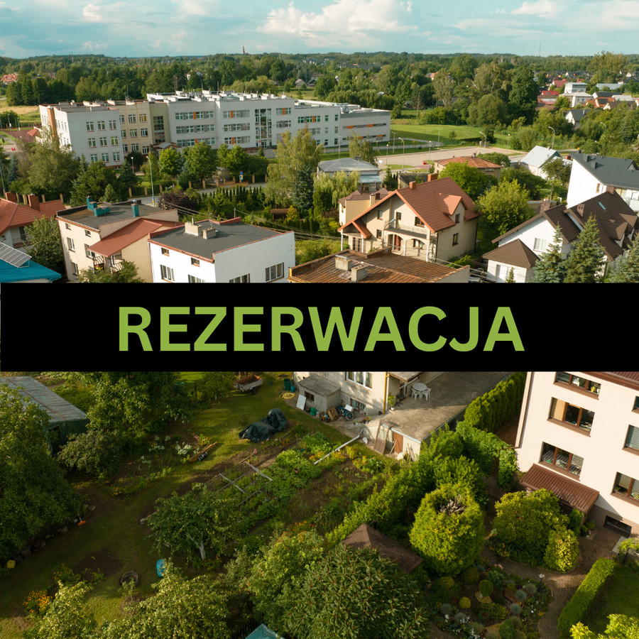 Wolnostojący dom obok szkoły