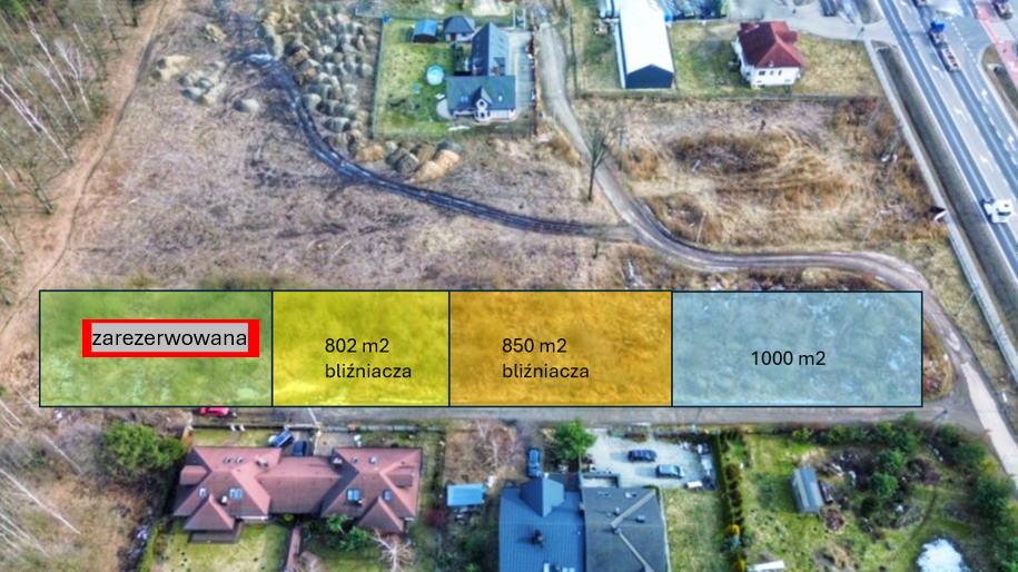 1000 m² pod Twój nowy dom • MPZP • Blisko PKP - Widok 2