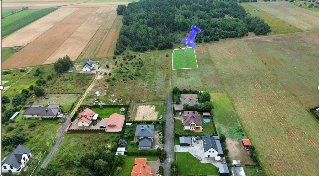 1815 m² budowlana pod MPZP * blisko Wa-wa - Widok 2