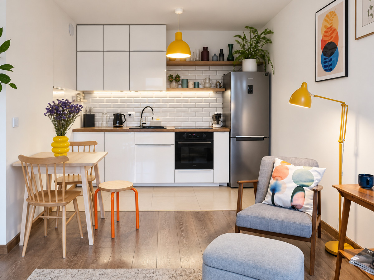 Cisza w centrum - 2 pokoje z duszą + garaż, Kępa Mieszczańska