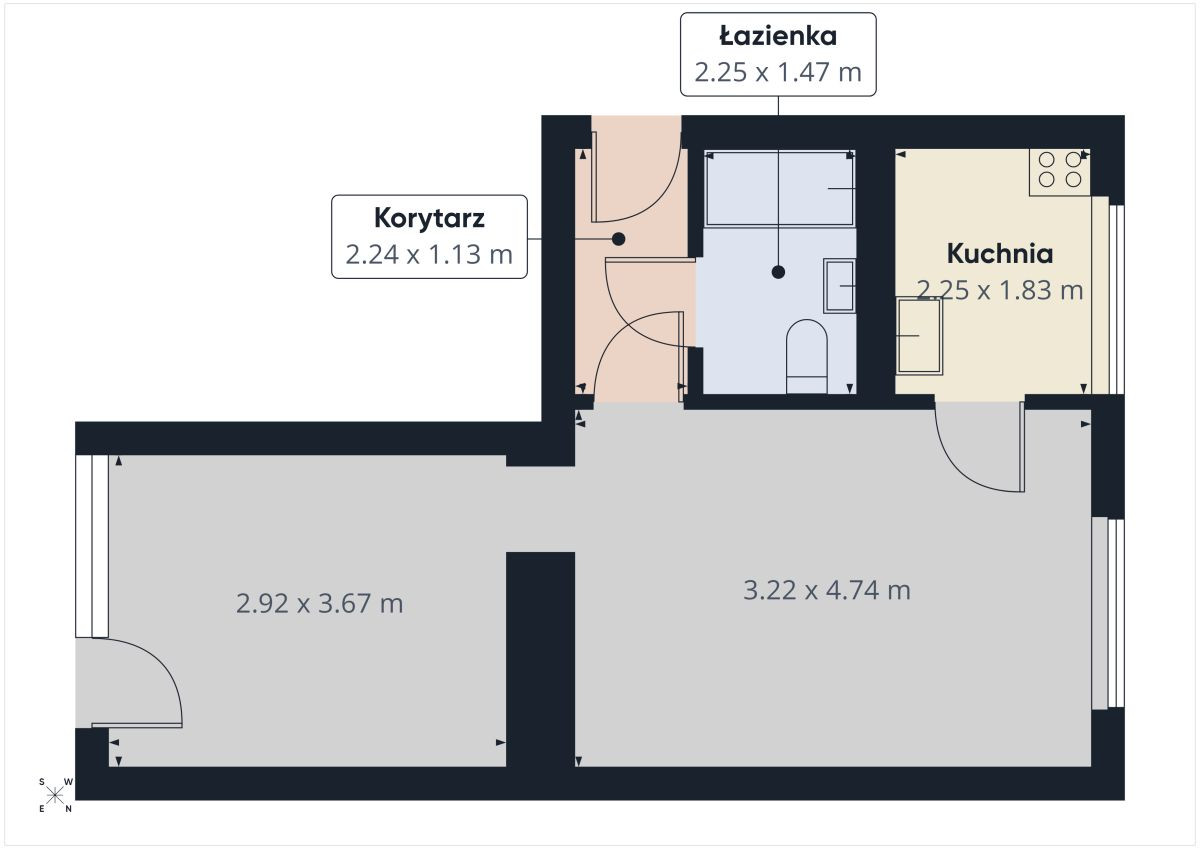 Mieszkanie – Katowice, Brynów-Osiedle Zgrzebnioka - Widok 2