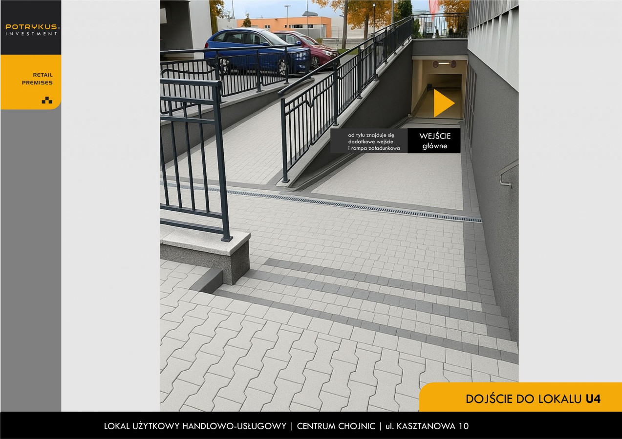 Lokal użytkowy 361 m², 2 wejścia, handel, usługi, medyczne - Więcej