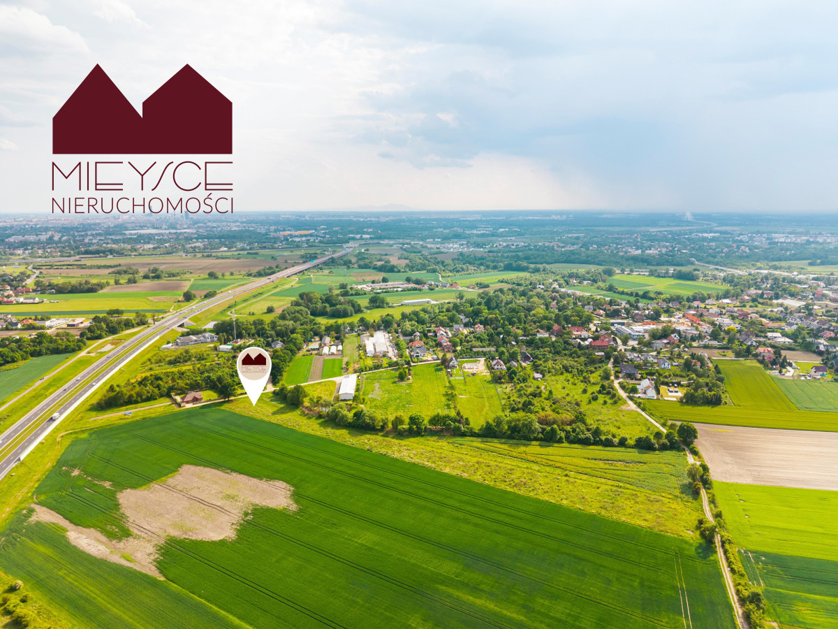 Psary I Ustawna działka 1100 m² I Zobacz - Widok 4