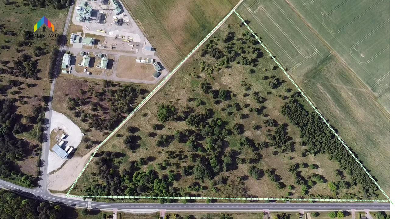 Działka przemysłowo-usługowa, inwestycyjna,Wykroty - Widok 2