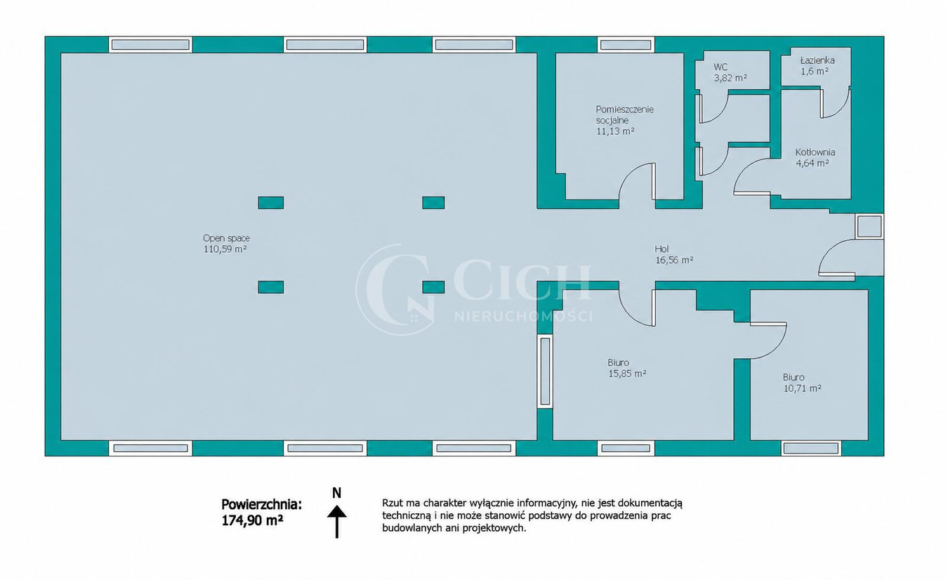 LOKAL 174,90 M² | PARTER | PARKING | UL. TOROWA 1 - Widok 2