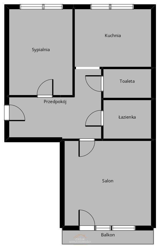 Apartment in Tychy, Osiedle U, Śródmieście - Widok 4