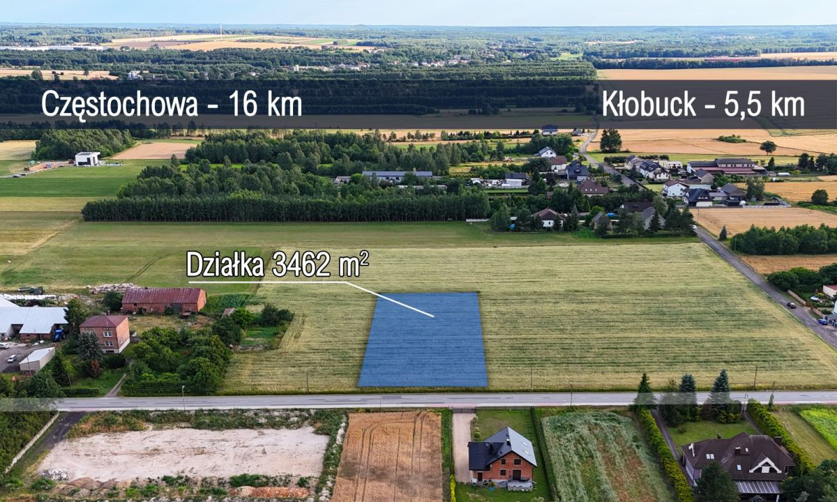 Działka budowlana z możliwością podziału | Kamyk - Widok 4