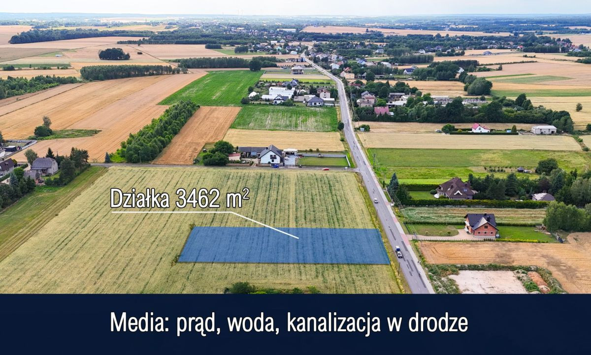 Działka budowlana z możliwością podziału | Kamyk - Widok 2