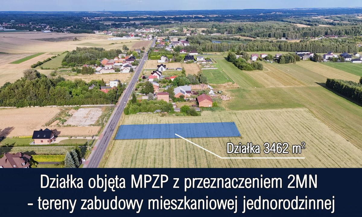 Działka budowlana z możliwością podziału | Kamyk - Widok 3