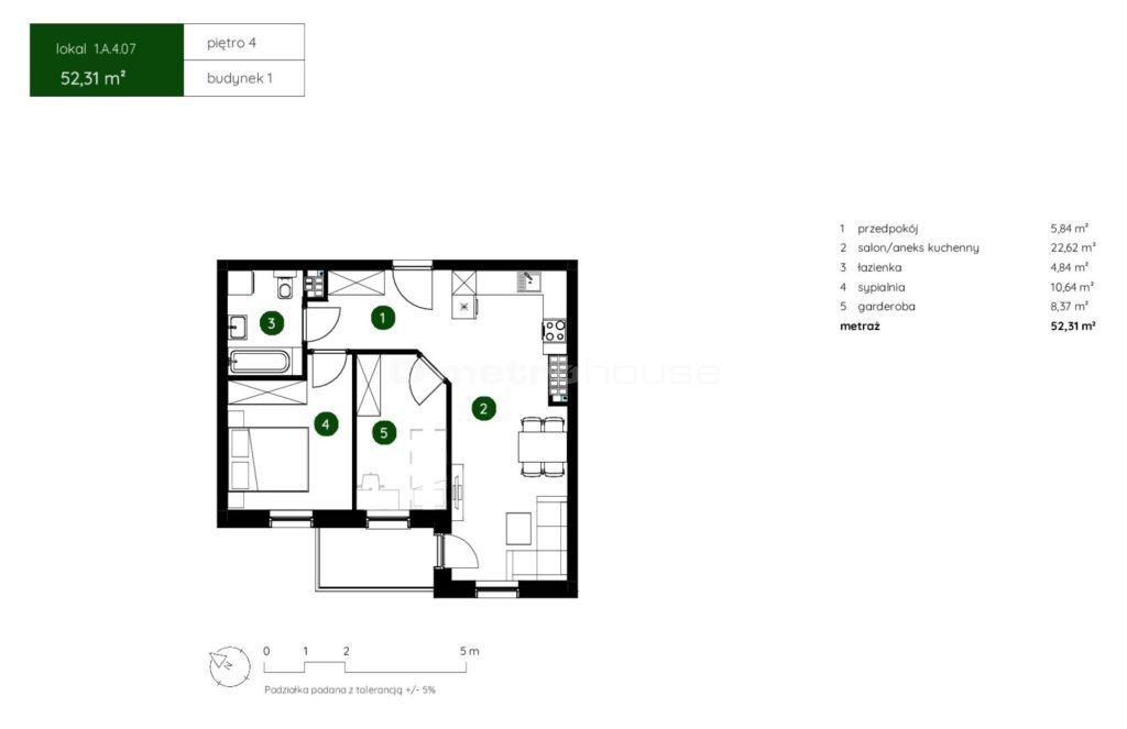 Apartment in Kraków, Złocień, Bieżanów-Prokocim - Widok 4