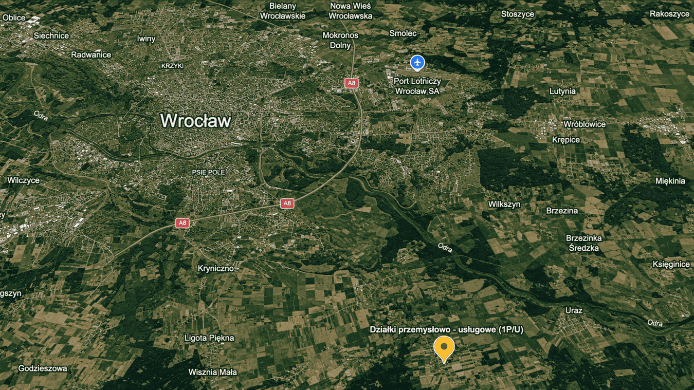10 działek przemysłowo - usługowych pod inwestycję / powierzchnie 0,40 do 0,42ha - Widok 5