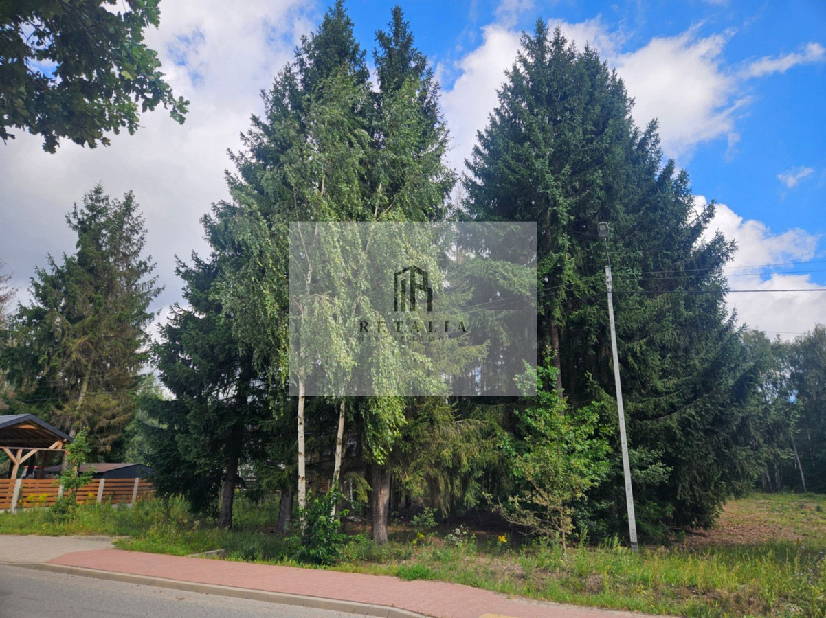 Działka Radonie 1575 m², media - Widok 3
