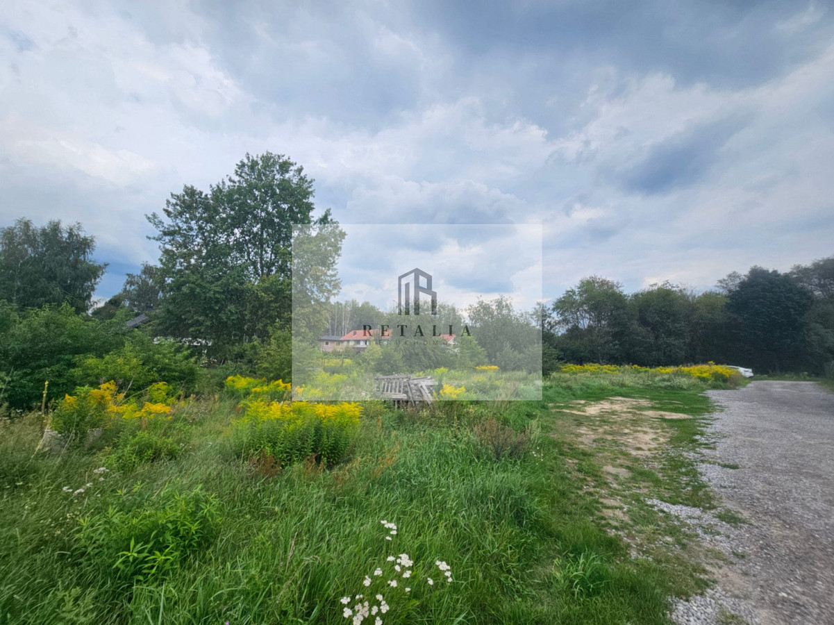 Milanówek działka 1013 m², media, WZ, WKD - Widok 2