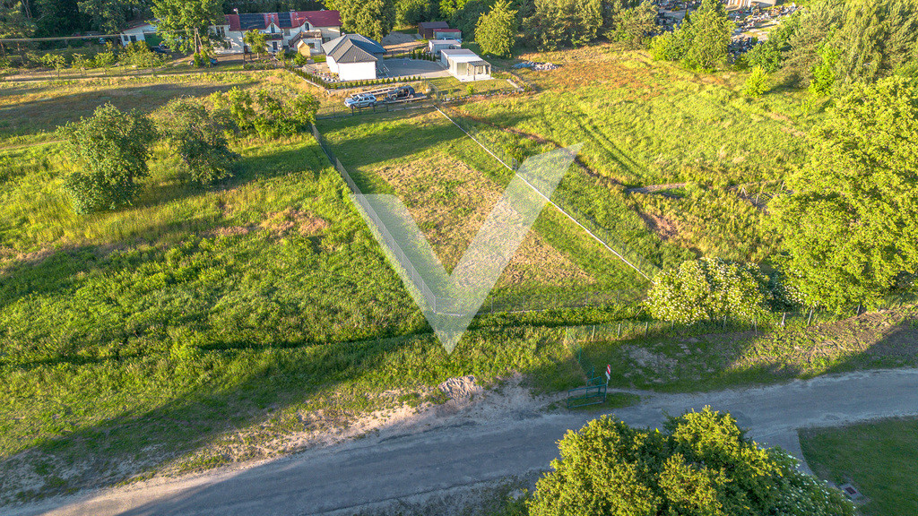 Działka budowlana 1000 m² | MPZP | Media w drodze - Widok 3