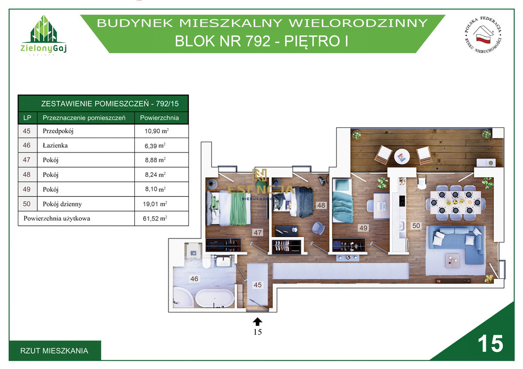 Mieszkanie – Chełmiec, Świniarsko - Widok 2