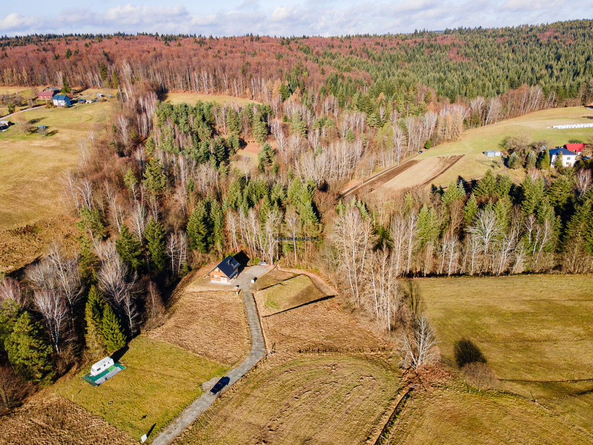 Działka budowlana 8,81 ar Uście Gorlickie, Beskidy - Widok 2