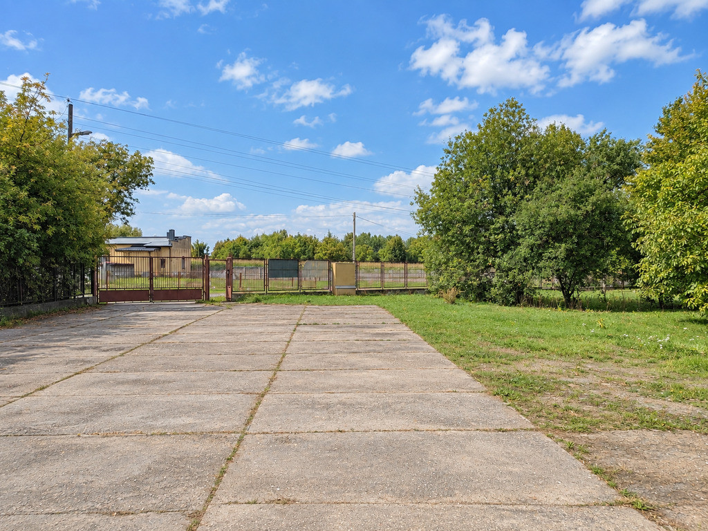 Hala produkcyjna 480 m², działka 3822 m² Brzeziny - Widok 5