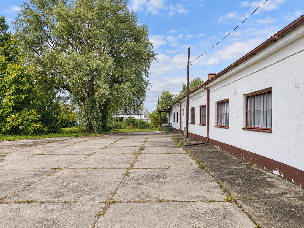 Hala produkcyjna 480 m², działka 3822 m² Brzeziny - Widok 3