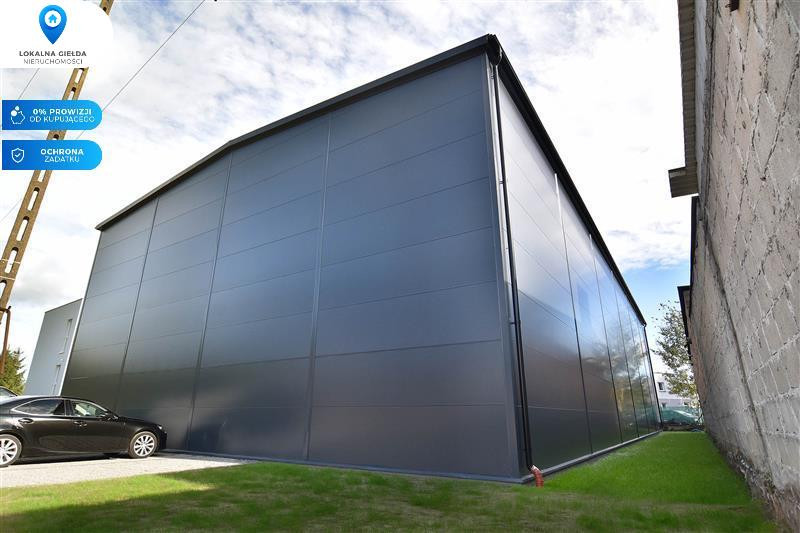 Nowa hala 666 m² + biura 253 m², Rumia - Więcej