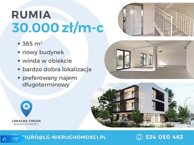 NOWOCZESNY BUDYNEK USŁUGOWY z WINDĄ W RUMI