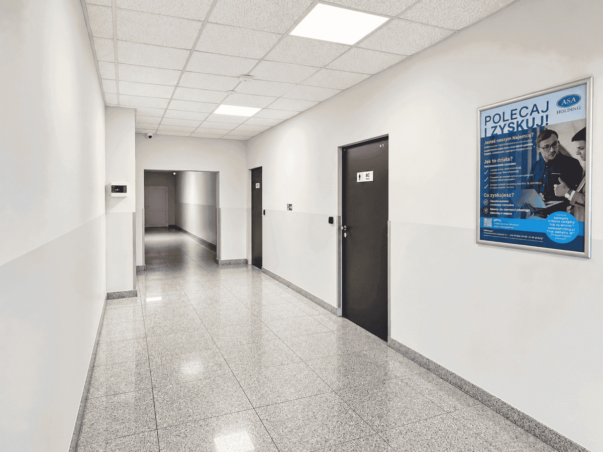 Biuro na wynajem Pabianice centrum | 24 m² | 2 pokoje | Klimatyzacja | Parking | - Więcej