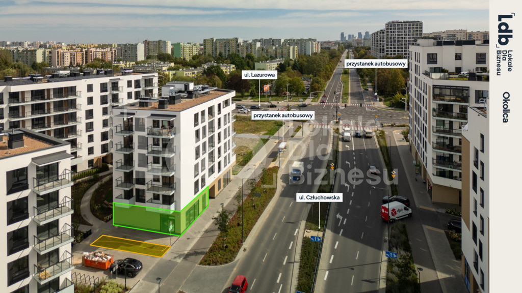 Lokal użytkowy Bemowo metro Chrzanów, 121 m² - Więcej