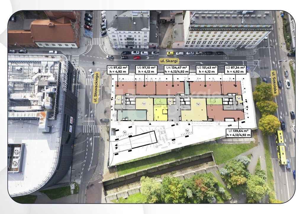 Lokal usługowy 140 m², Katowice — MIKATO, skwer - Więcej