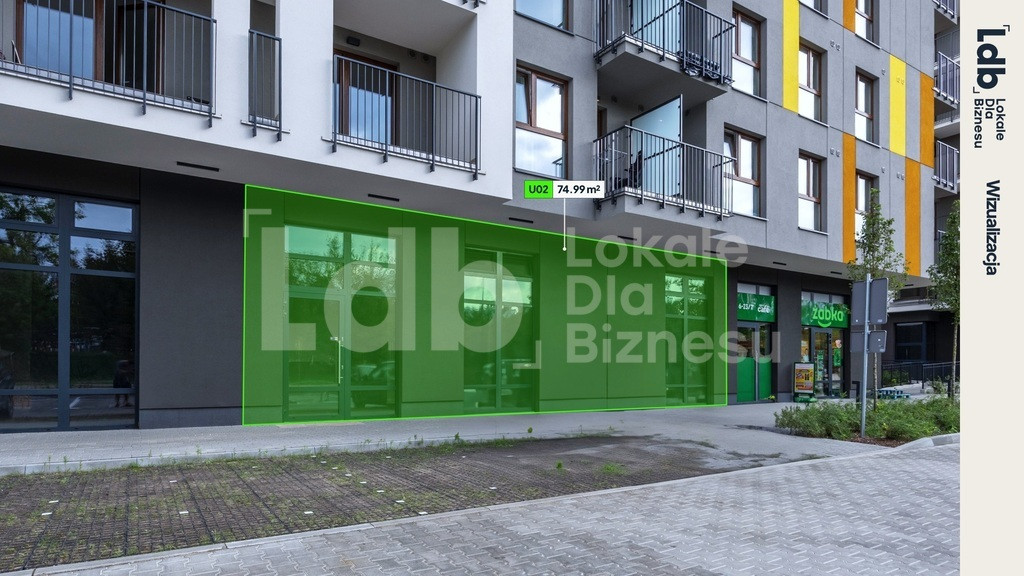 Lokal usługowy na wynajem, Białołęka, 75 m² - Widok 4