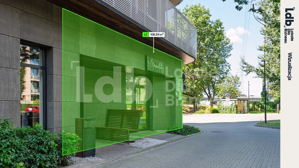 Lokal usługowy 109 m² na wynajem, Grzegórzki - Więcej