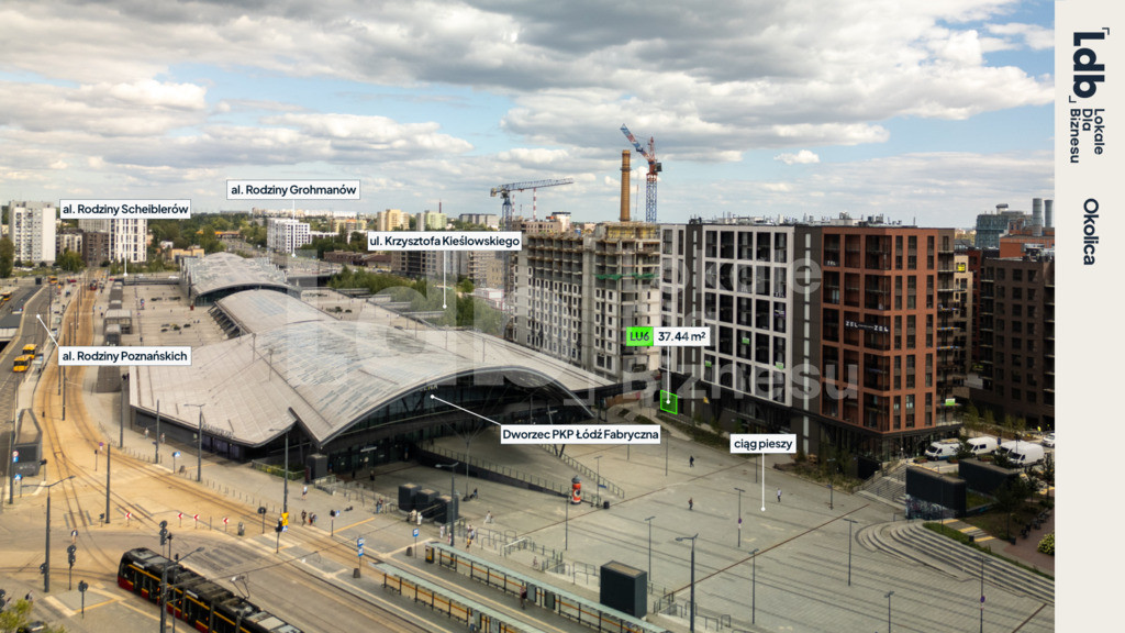 Lokal usługowy 37 m², Łódź — Nowe Centrum, FLOW - Widok 4