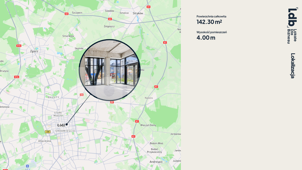 Lokal gastronomiczny, Łódź Fabryczna, 137 m², FLOW - Widok 2