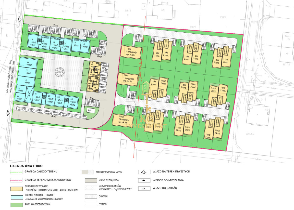 Działka niedaleko Wrocławia z pozwoleniem i projek - Widok 5