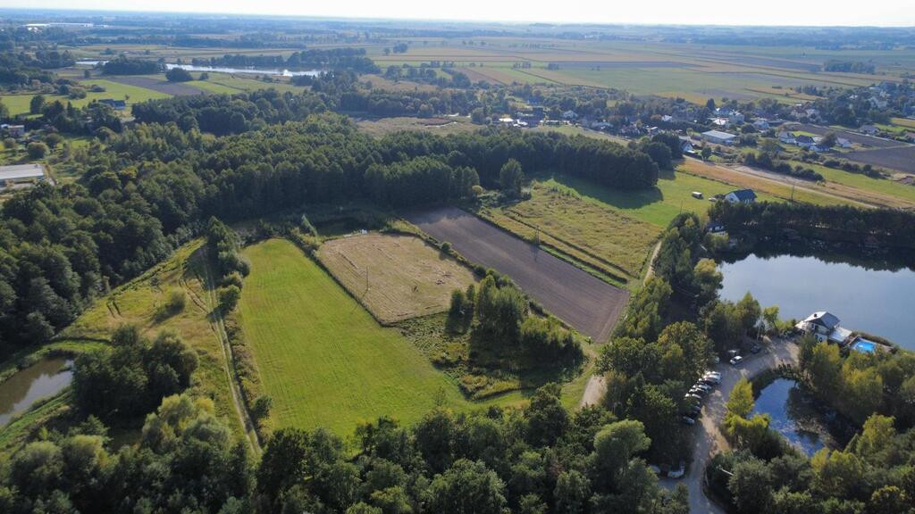DZIAŁKI BUDOWLANE Z STAWEM W STRZELCACH, GM. DOBROSZYCE - Widok 5