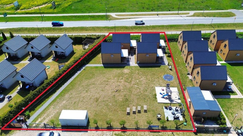 Kompleks 4 Domków Letnich z możliwością Rozbudowy - Widok 2