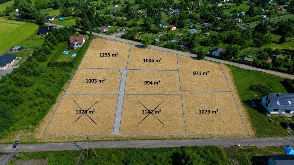 Działka, 1079 m²