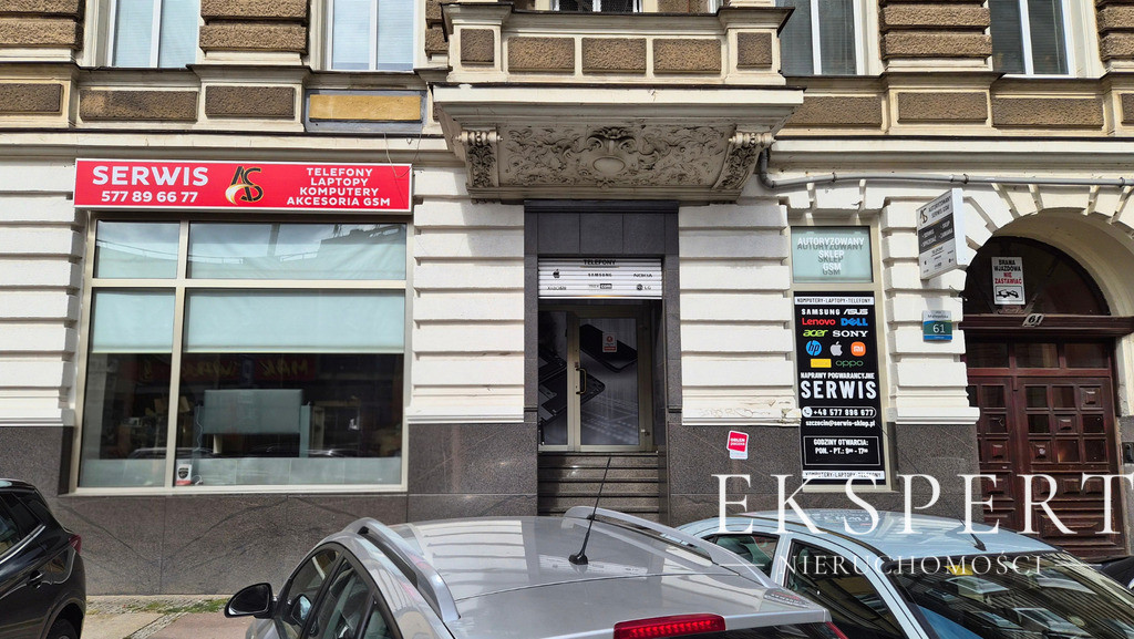 Lokal usługowy 107,66 m² 2 wejścia Małopolska 61 Szczecin